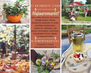 Najaarsmarkt Bloemenparadyske 2018.