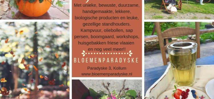 Najaarsmarkt Bloemenparadyske 2018.