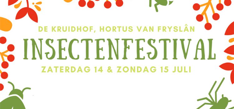 Insectenfestival in de hortus van Fryslân