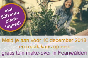 Aanmelden tuin make-over Feanwâlden