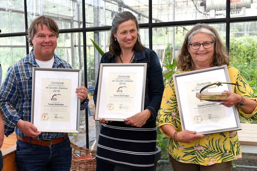 Tuinen Verbinden winnaar Gouden Zwaluw 2019